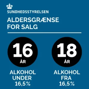 Sundhedsstyrelsens onlineskilt til aldersgrænser for alkohol